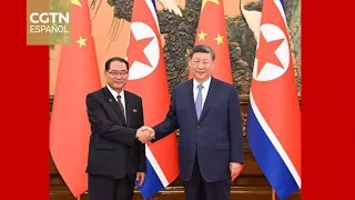 Chinese President Xi Jinping meets with DPRK Cabinet Premier Pak Thae Song