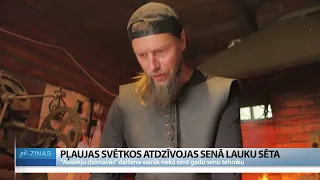 Kā laukos strādāja pirms modernās tehnikas? “Ausekļu dzirnavās” atdzīvina senos darbus