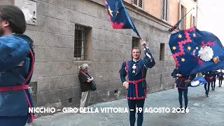 GIRO DELLA VITTORIA NOBILE CONTRADA DEL NICCHIO 19-08-2026
