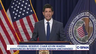 Fed Chair Announces Interest Rates Remain Unchanged