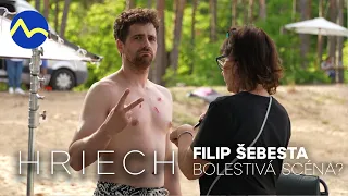 Bola scéna vraždy v Hriechu bolestivá?👁️Filip Šebesta o natáčaní a prípravách | HRIECH