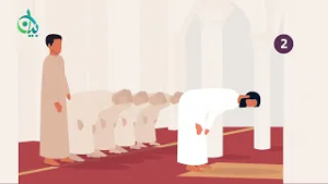 كيف يُكَبِّر المسبوق بالركوع؟ || سلسلة بيان || موشن جرافيك