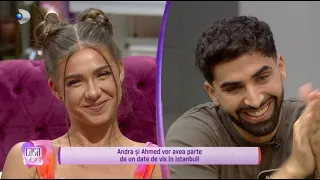 Casa Iubirii - ANDRA SI AHMED VOR AVEA PARTE DE UN DATE DE VIS IN INSTANBUL!