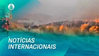 Onda de Calor na Europa Agrava Incêndios e Deixa Mortos na Espanha | TJ Aparecida