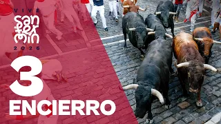 TERCER ENCIERRO de San Fermín 2026 | Toros Victoriano del Río