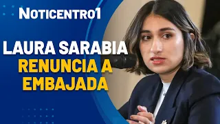 Laura Sarabia resigns as ambassador to the UK due to presidential transition | Noticentro 1
