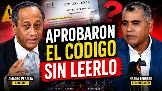Amadeo Peralta advierte: “Si aplican el Código como está, faltará cárcel