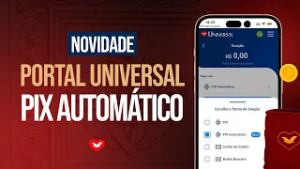 Aplicativo Portal Universal | Novidade: Pix Automático