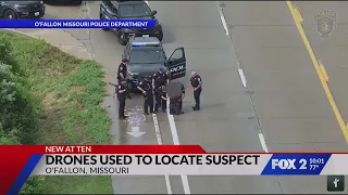 Drone used by police to catch suspect in O’Fallon, Missouri