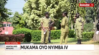Agataliikonfuufu Omukama Oyo Nyimba IV okumusabira kwa nkya Poliisi eyisizza ebiragiro
