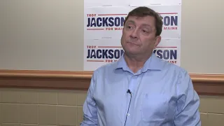 U.S. Democratic Senate candidate Troy Jackson has eyes on November and Sen. Susan Collins 100 days o