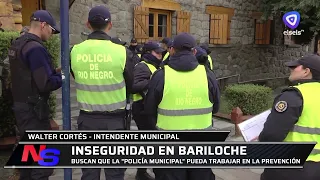 "Most of them are from out of town, they're not from Bariloche," said Cortés regarding insecurity