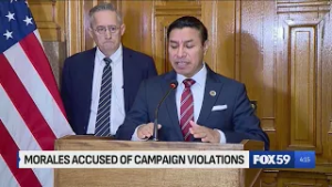 Indiana Secretary of State accused of violating campaign law, banned from local election center