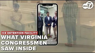 Virginia congressmen find improved conditions during surprise visit to ICE facility