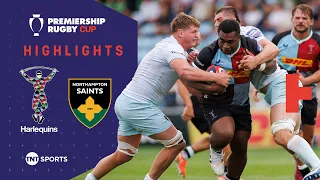 TWO LATE TRIES! 🍿 | Harlequins vs Northampton Saints | Premiership Rugby Cup Highlights