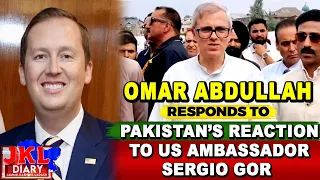 Omar Abdullah Responds to Pakistan’s Reaction to US Ambassador Sergio Gor | Jammu Kashmir News