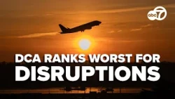 Reagan National ranks worst among large airports for flight disruptions
