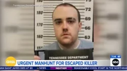 Urgent manhunt underway for escaped killer
