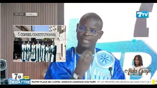 AS Salih Yoro Seck sur la décision du CC: « Le droit a été dit, tout simplement »