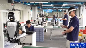 كيف تدرب الصين الروبوتات البشرية