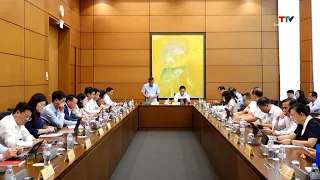Thanh Hoa Province Delegation contributes opinions on draft laws