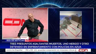 Three alleged robbers killed, one injured and another arrested in confrontation with police in Azua