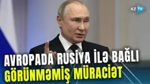 Avropada Putini QƏZƏBLƏNDİRƏCƏK MÜRACİƏT edildi: "Qoca qitə"də müharibə hazırlığı başladı?