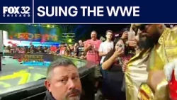 A Cook County sheriff’s officer is suing the WWE over an alleged lap dance