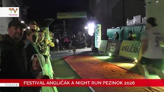 Festival Angličák a Night run Pezinok 2026