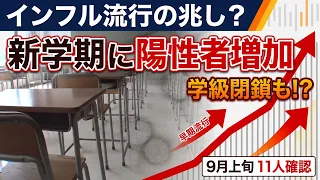 [Signs of an Influenza Outbreak?] Cases Up for 5 Consecutive Weeks; School Closures Reported!?