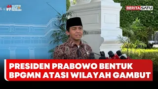 Presiden Prabowo Bentuk BPGMN untuk Cegah Karhutla di Wilayah Gambut #Beritasatu