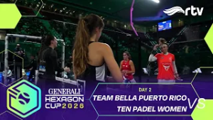 Team Bella Puerto Rico vs Ten Padel Women | Hexagon Cup 2026 ? | RTV #padel