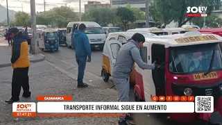 Cajamarca: Informal transport continues to rise