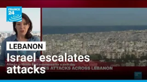 On the ground: Israel escalates attacks across Lebanon • FRANCE 24 English