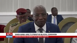 BARROW STRENGTHENS GAMBIA-GUINEA BILATERAL TIES.