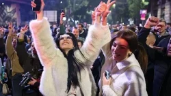 Сербия: толпы празднуют в Белграде после признания поражения Вучичем