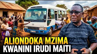 DRIVER RECOUNTS HOW VILLAGERS REFUSED TO ACCEPT THE BODY: "HE LEFT ALIVE, WHY RETURN A CORPSE?"