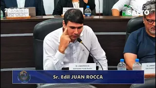 JUAN PABLO ROCCA SOBRE PRESUPUESTO
