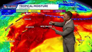 Gulf Coast Heavy Rain Risk: Impact and Alert Days Issued Saturday-Tuesday