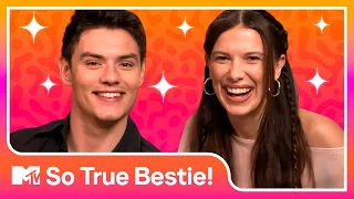 “I Want To Be In The Music Video” 👀 Millie Bobby Brown & Louis Partridge Play So True Bestie!