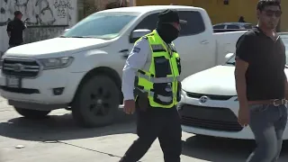 Since before 8 a.m., hundreds arrived at the CUM in Hermosillo