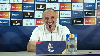 Հայաստան-Լատվիա․  Եղիշե Մելիքյանի հետխաղային մամուլի ասուլիսը