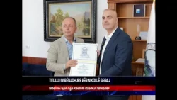 TITULLI I MIRËNJOHJES PËR NIKOLLË GEGAJ
