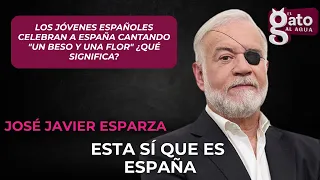 Young Spaniards celebrate Spain by singing "Un beso y una flor"—What does it mean?