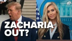 Katie Zacharia out!? Trump says he urged new press secretary to reconsider job