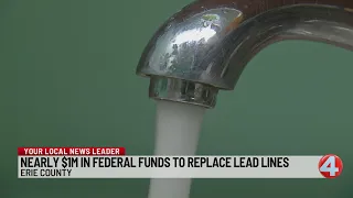 Nearly $1 million in federal funds to replace lead lines