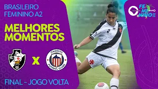 HIGHLIGHTS: VASCO 1-2 ITABIRITO | BRASILEIRÃO FEMININO A2 | FINAL - SECOND LEG