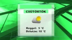 Keddi időjárás előrejelzés