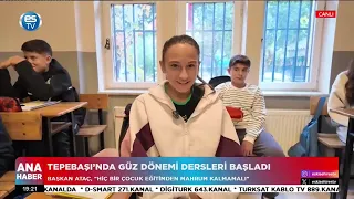 Tepebaşı’nda güz dönemi dersleri başladı! B