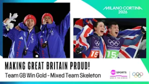Matt Weston breaks track record as he and Tabby Stoecker WIN GOLD ?? ? | Winter Olympics 2026